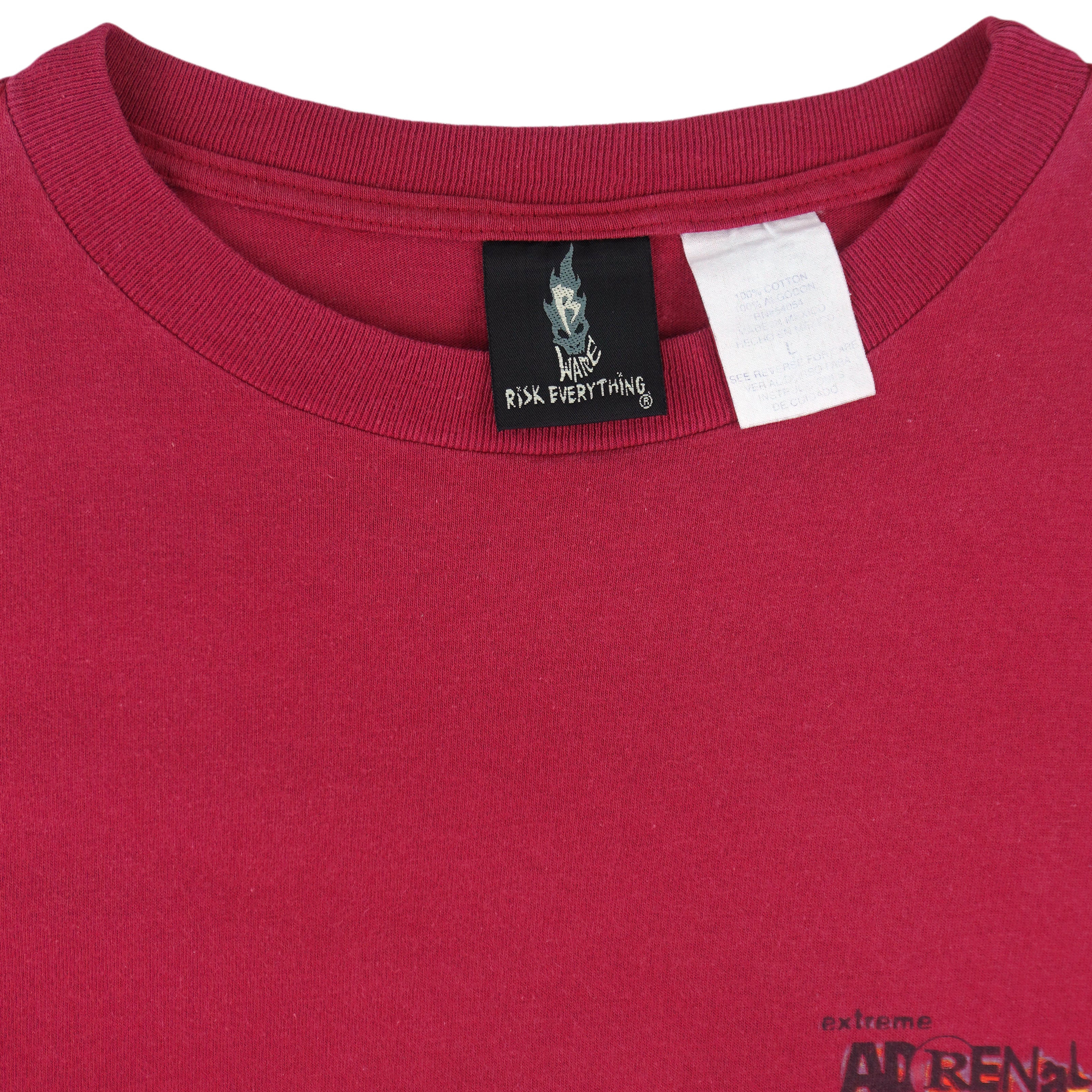 Vintage - Attitude Is Hockey Spell-Out T-Shirt 1998 Large Vintage Retro