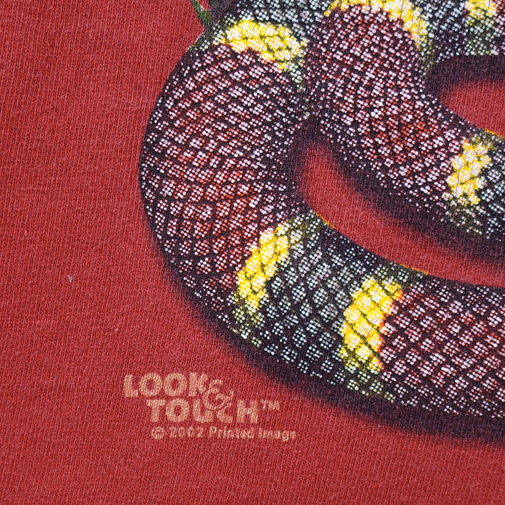 Vintage (Bay Side) - Snake Chihuahuan Desert Research Institute T-Shirt 2002 X-Large Vintage Retro