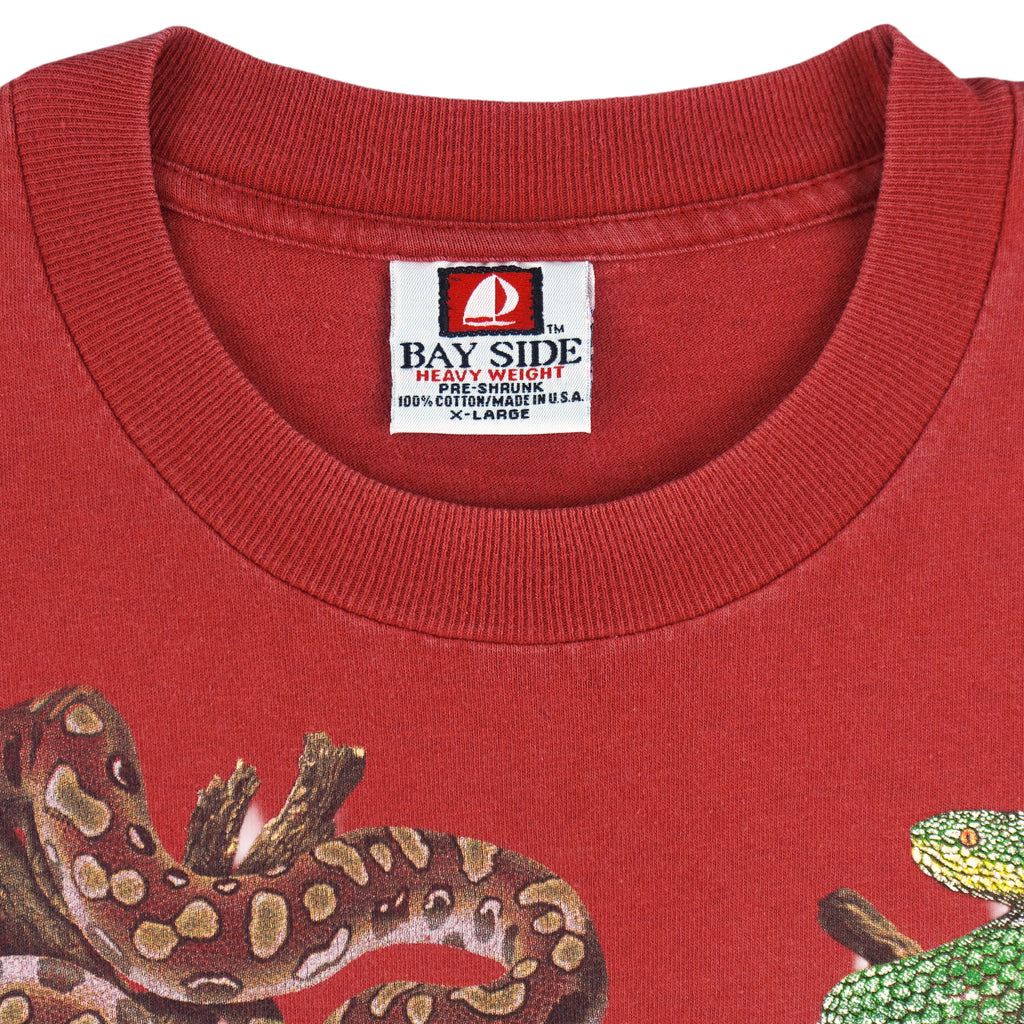 Vintage (Bay Side) - Snake Chihuahuan Desert Research Institute T-Shirt 2002 X-Large Vintage Retro