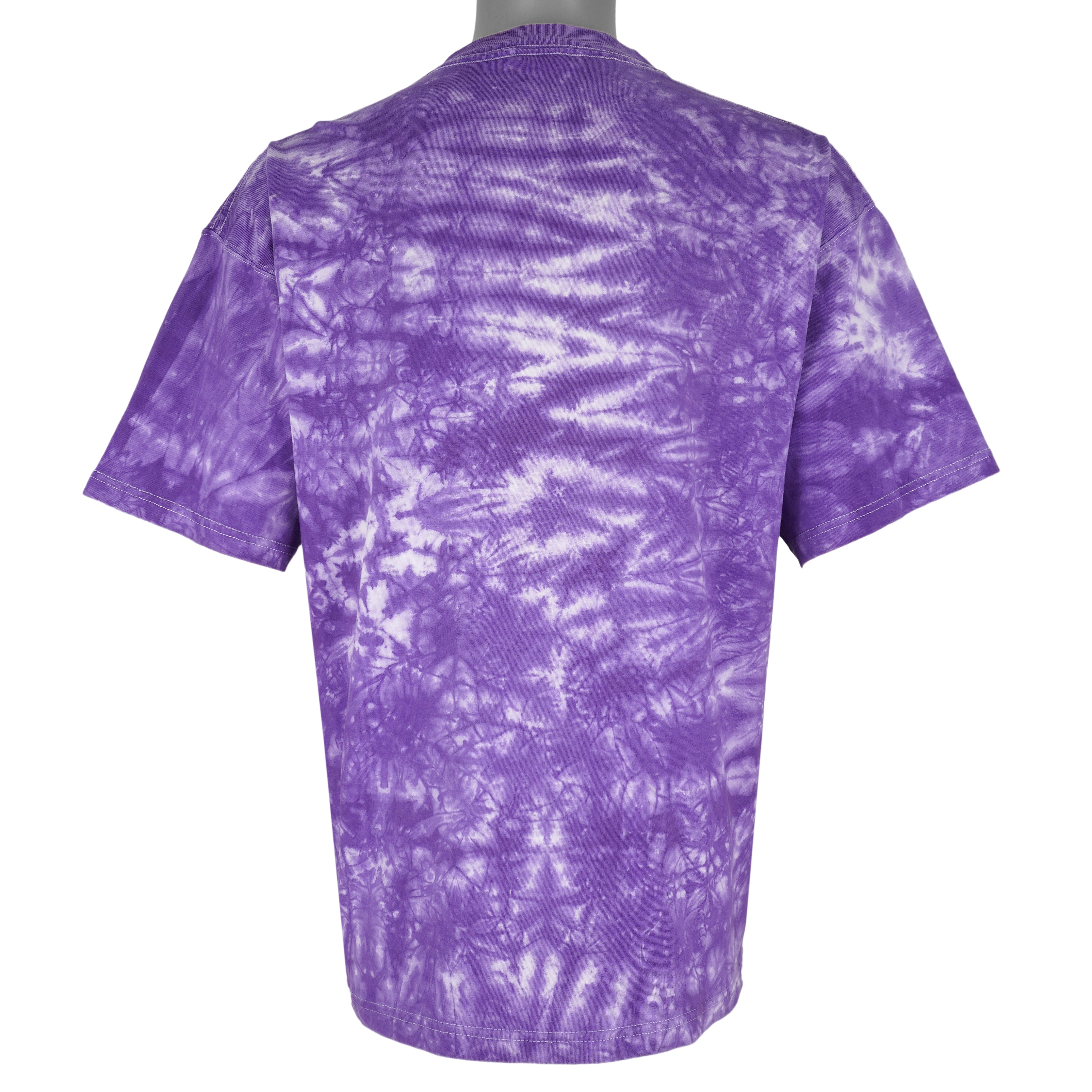Vintage (Tico) - Butterflies Rainforest Costa Rica Tie-Dye T-Shirt 1990s X-Large Vintage Retro