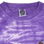 Vintage (Tico) - Butterflies Rainforest Costa Rica Tie-Dye T-Shirt 1990s X-Large Vintage Retro