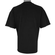 Nike - Black Big Logo T-Shirt 1990s Large Vintage Retro