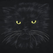 Vintage (Gildan) - Black Cat Animal Printed T-Shirt 1990s X-Large Vintage Retro