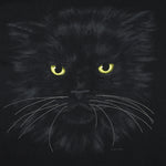 Vintage (Gildan) - Black Cat Animal Printed T-Shirt 1990s X-Large Vintage Retro