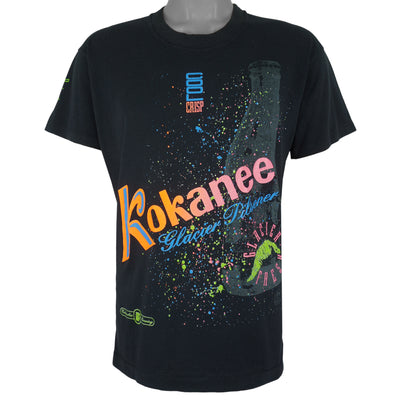 Vintage (Screen Stars Best) - Kokanee Glacier Pilsner Single Stitch T-Shirt 1990s Large