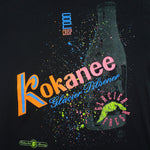 Vintage (Screen Stars Best) - Cool Crisp Kokanee Glacier Pilsner Single Stitch T-Shirt 1990s Large