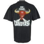 Vintage - WWF On Your Candyass Spell-Out T-Shirt 1999 Large Vintage Retro