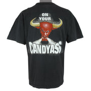 Vintage - WWF On Your Candyass Spell-Out T-Shirt 1999 Large Vintage Retro