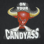 Vintage - WWF On Your Candyass Spell-Out T-Shirt 1999 Large Vintage Retro