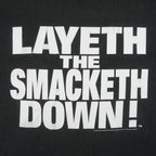 Vintage - WWF On Your Candyass Spell-Out T-Shirt 1999 Large Vintage Retro