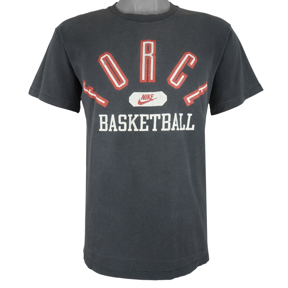 Nike - Force Basketball Single Stitch 1990s Medium Vintage Retro