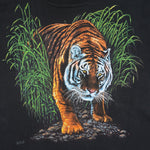 Vintage (Wild Wear) - Bengal Tiger Animal Print T-Shirt 1990s X-Large Vintage Retro
