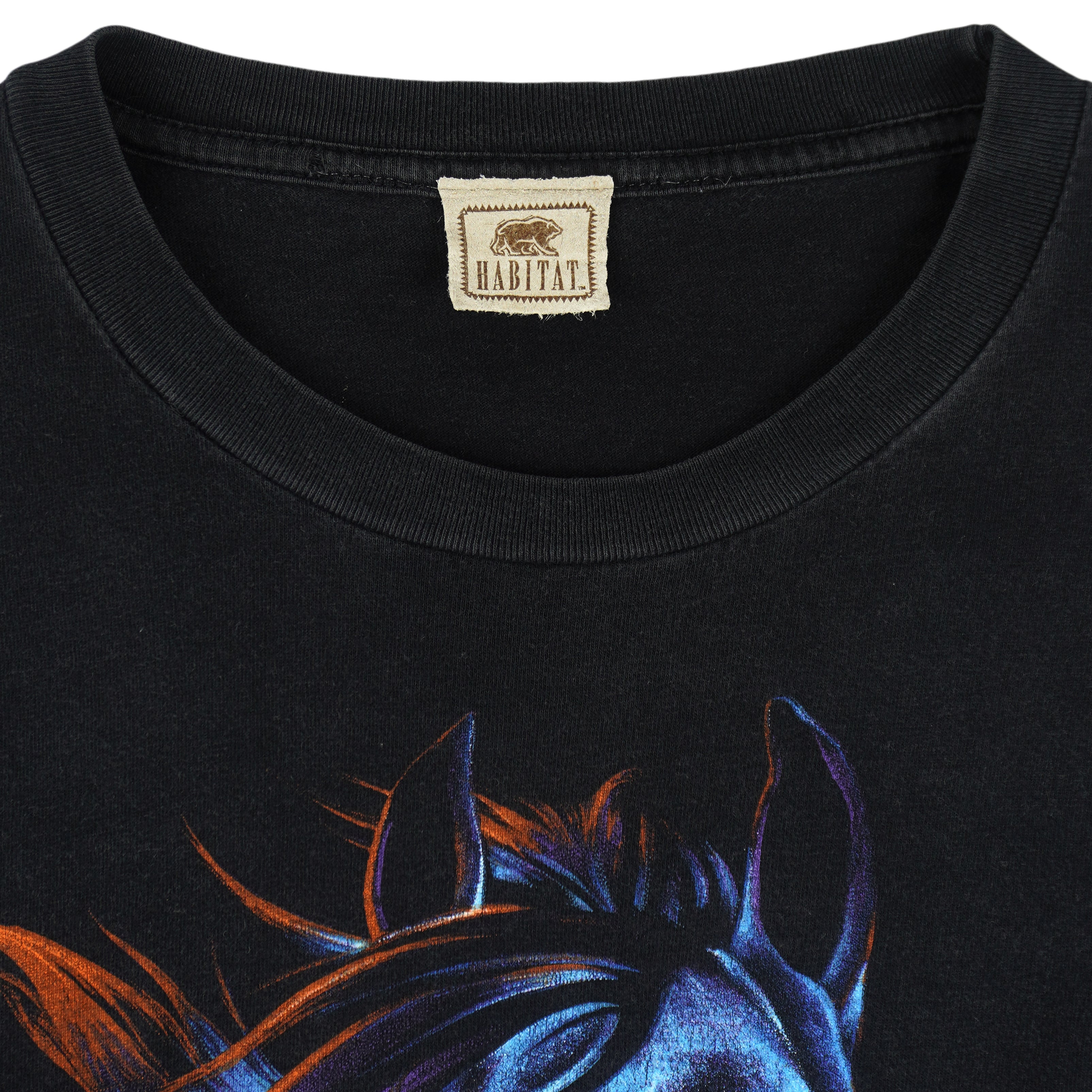 Vintage (Habitat) - Thunder Horses Big Spell-Out T-Shirt 1998 XX-Large Vintage Retro