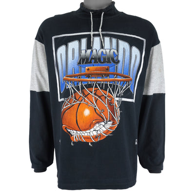 NBA (Artex) - Orlando Magic Spell-Out Long Sleeve Shirt 1990s Medium