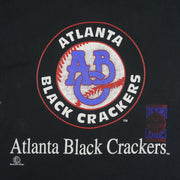 MLB - The Negro Leagues Atlanta Black Crackers T-Shirt 1990s X-Large Vintage Retro Baseball
