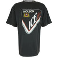Vintage (All Sport) - Molson Canada Ice Brewed Beer Single Stitch T-Shirt 1990s X-Large Vintage Retro