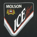 Vintage (All Sport) - Molson Canada Ice Brewed Beer Single Stitch T-Shirt 1990s X-Large Vintage Retro