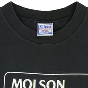 Vintage (All Sport) - Molson Canada Ice Brewed Beer Single Stitch T-Shirt 1990s X-Large Vintage Retro