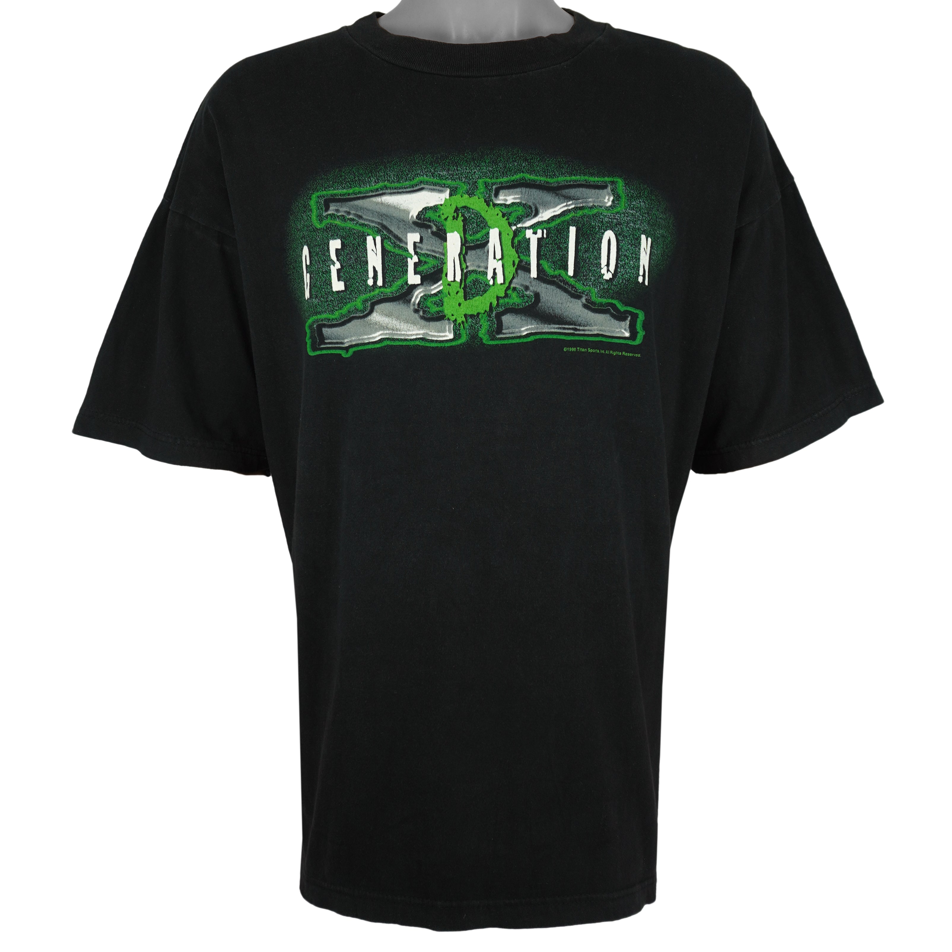 Vintage (All America Wear) - WWF D-Generation X T-Shirt 1998 X-Large Vintage Retro