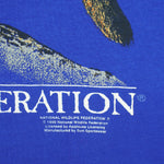 Vintage (Sun) - Cougar Animal Print T-Shirt 1990 Large Vintage Retro