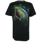 Vintage (Fruit Of The Loom) - Manatee Cocoa Beach T-Shirt 1991 Large Vintage Retro