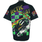 Vintage - Arctic Cat ZR Snowmobile Racing All Over Print T-Shirt 1995 Vintage Retro