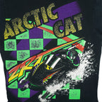 Vintage - Arctic Cat ZR Snowmobile Racing All Over Print T-Shirt 1995 Vintage Retro
