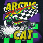 Vintage - Arctic Cat ZR Snowmobile Racing All Over Print T-Shirt 1995 Vintage Retro