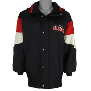 Starter - Atlanta Falcons Hooded Puffer Jacket 1990s X-Large Vintage Retro Football