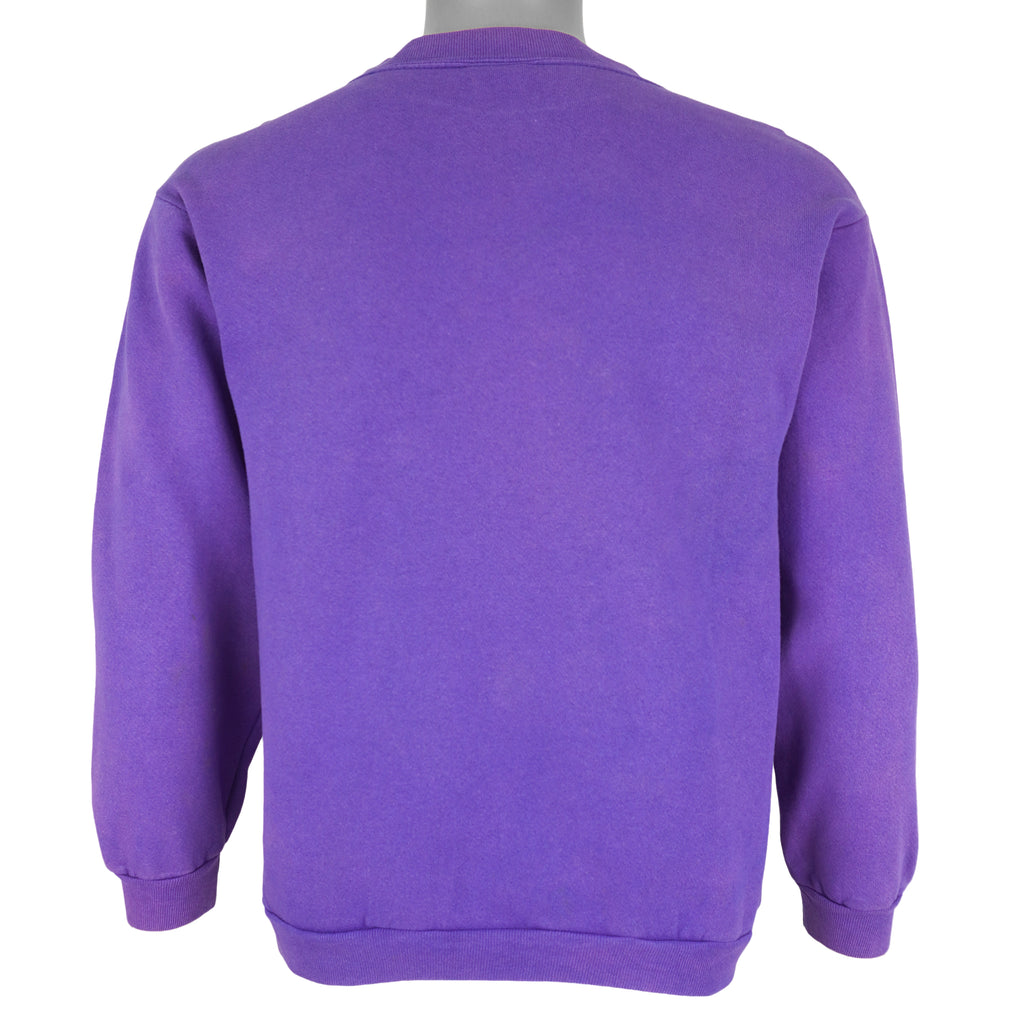 Nike - Just Do It Geometric Crew Neck Sweatshirt 1990s Medium Vintage Retro