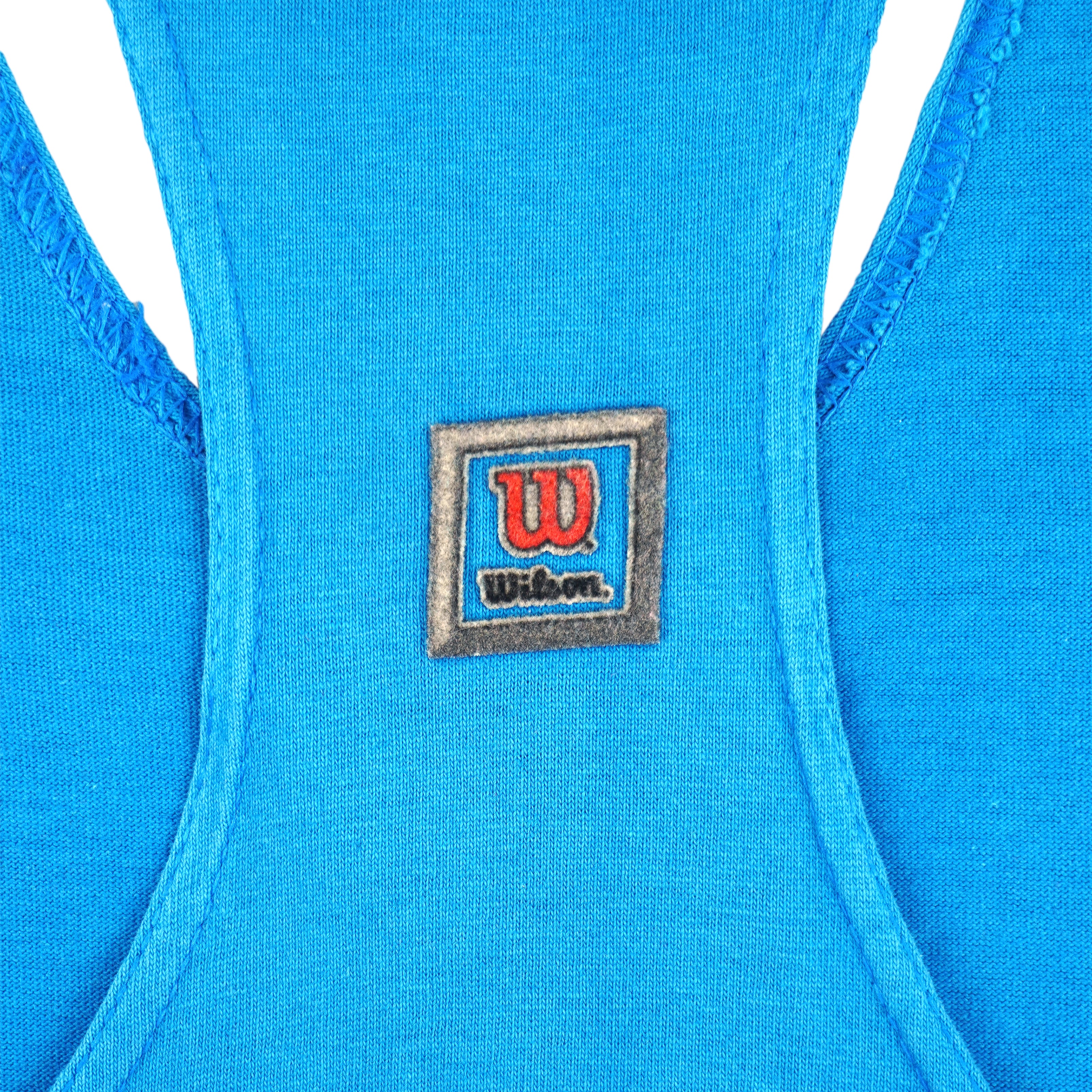 Wilson - Pro 500 Athleticwear Spell-Out Sleeveless Shirt 1990s Large Vintage Retro