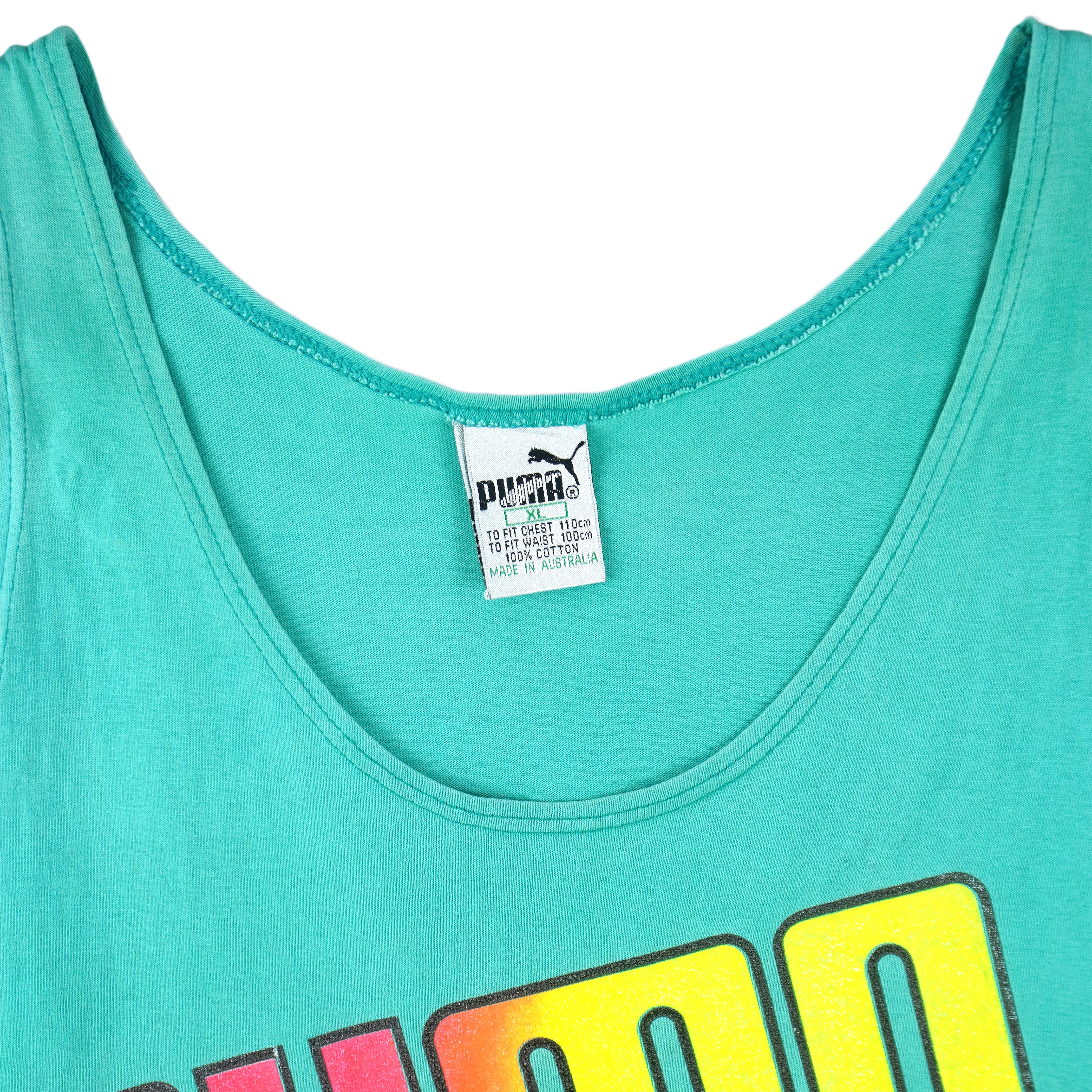 Puma - The Ultimate Sports Collection Sleeveless Shirt 1990s X-Large Vintage Retro