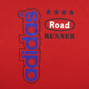 Adidas - Road Runner Spell-Out Sleeveless Shirt 1990s Large Vintage Retro