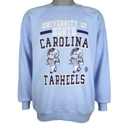 NCAA (Ebert) - North Carolina Tar Heels Crew Neck Sweatshirt 1990s X-Large Vintage Retro