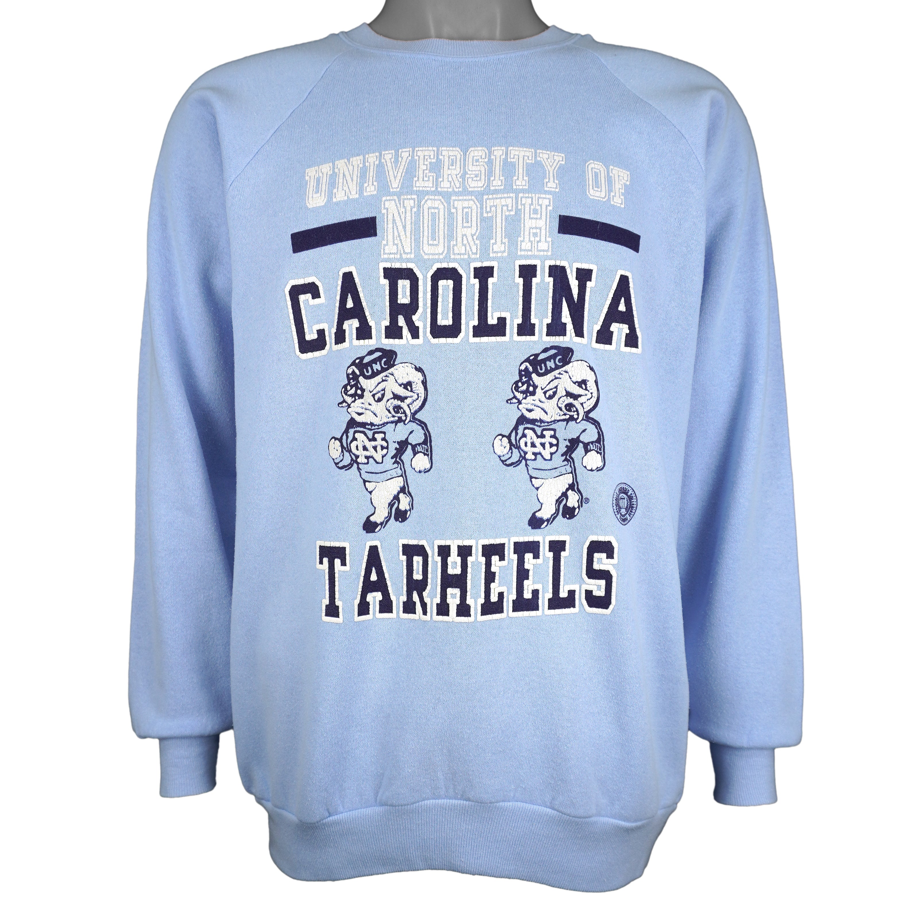 NCAA (Ebert) - North Carolina Tar Heels Crew Neck Sweatshirt 1990s X-Large Vintage Retro