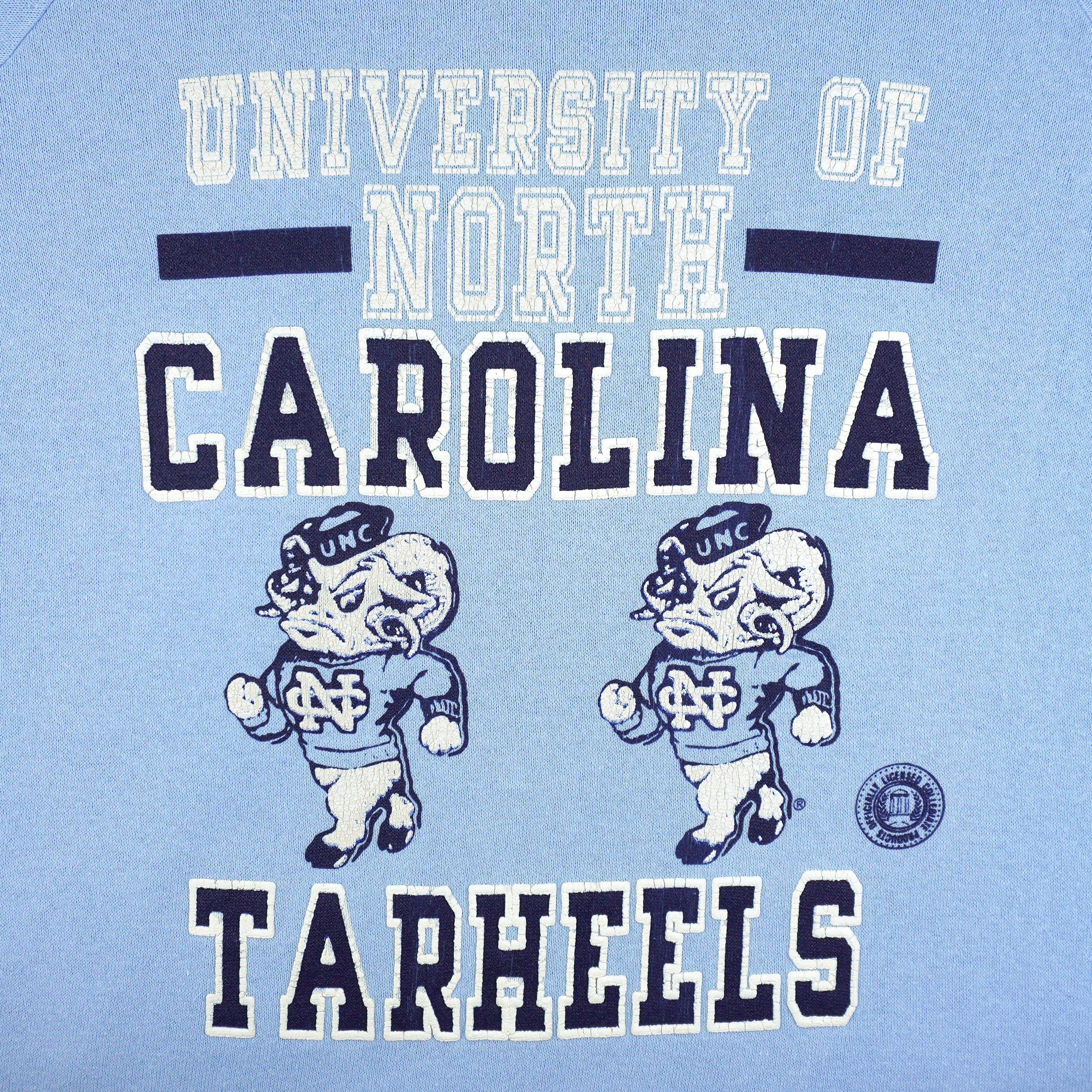 NCAA (Ebert) - North Carolina Tar Heels Crew Neck Sweatshirt 1990s X-Large Vintage Retro