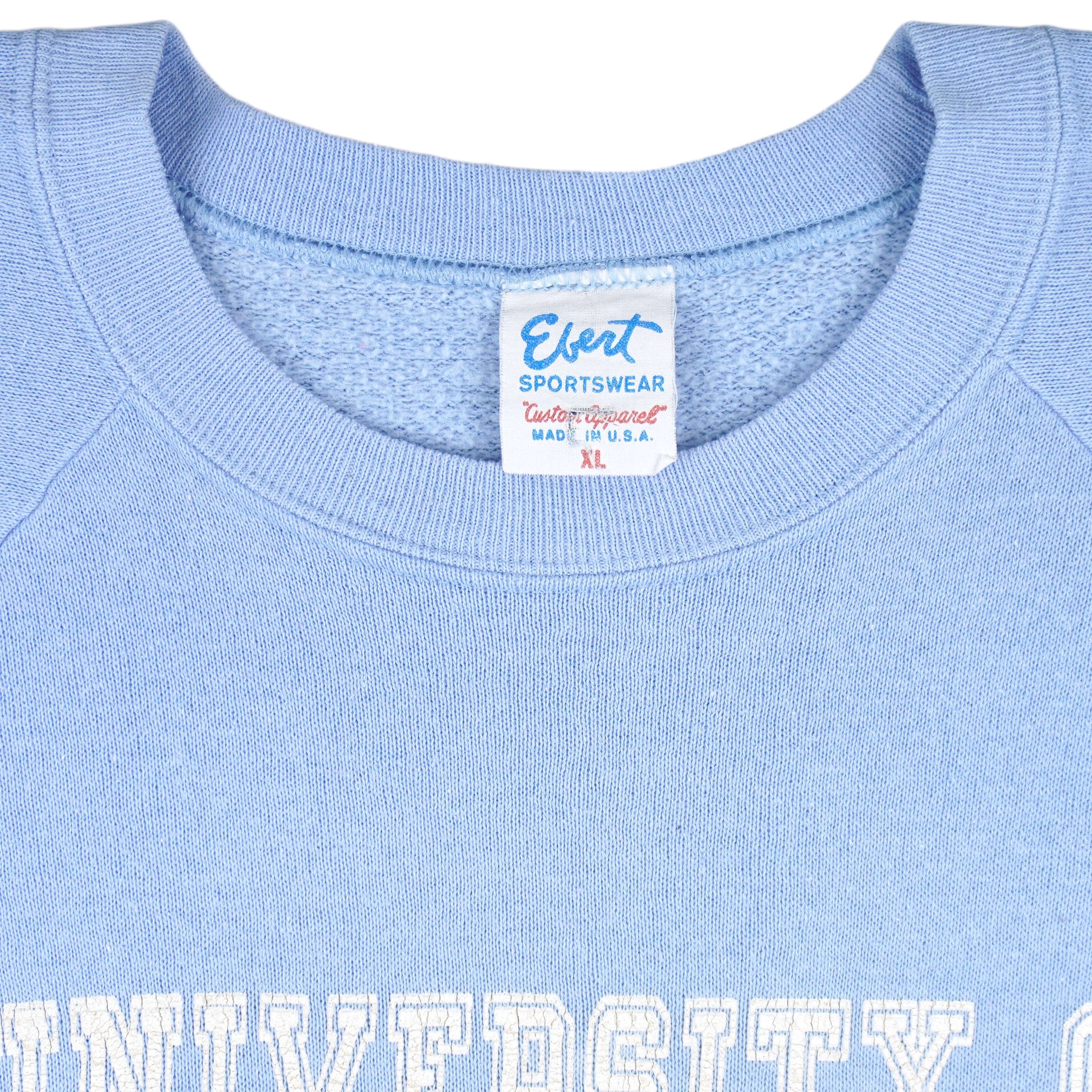 NCAA (Ebert) - North Carolina Tar Heels Crew Neck Sweatshirt 1990s X-Large Vintage Retro