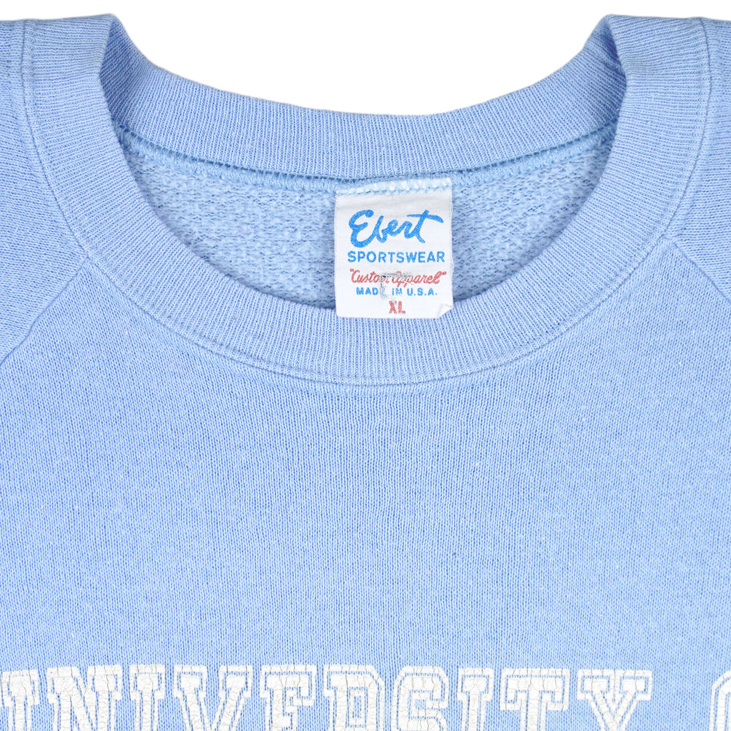 NCAA (Ebert) - North Carolina Tar Heels Crew Neck Sweatshirt 1990s X-Large Vintage Retro