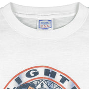 Budweiser - Bud Light Beer Lady Luck Single Stitch T-Shirt 1990 X-Large