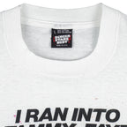 Vintage - I Ran Into Tammy Faye at The Mall T-Shirt 1987 Large Vintage Retro