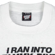 Vintage - I Ran Into Tammy Faye at The Mall T-Shirt 1987 Large Vintage Retro