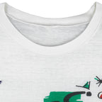 Adidas - Abstract Big Spell-Out T-Shirt 1990s Large Vintage Retro