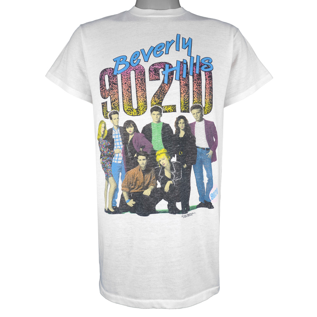 Vintage - Beverly Hills 90210 Single Stitch T-Shirt 1990s X-Large Vintage Retro