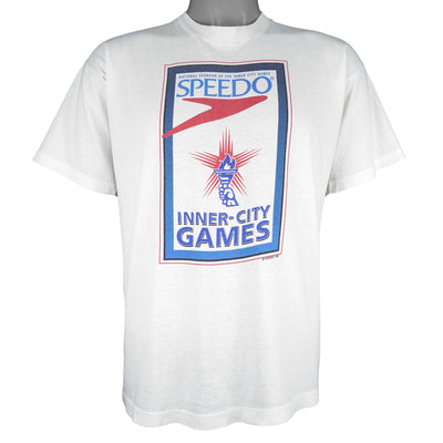 Speedo - New York Inner City Games T-Shirt 1996 Large
