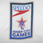 Speedo - New York Inner City Games T-Shirt 1996 Large Vintage Retro