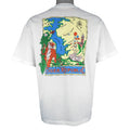 NCAA (Hanes) - Clemson Tiger Republic Spirit Blitz Single Stitch 1993 X-Large Vintage Retro