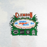 NCAA (Hanes) - Clemson Tiger Republic Spirit Blitz Single Stitch 1993 X-Large Vintage Retro