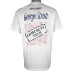 Vintage (Stedman) - George Strait Light Duty Tour Single Stitch T-Shirt 1990s X-Large Vintage Retro