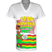 Budweiser - R&B Superfest Single Stitch T-Shirt 1990 Medium Vintage Retro