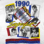 Budweiser - R&B Superfest Single Stitch T-Shirt 1990 Medium Vintage Retro